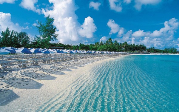 Пляж на Багамских островах