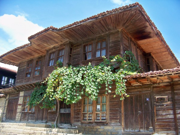 Деревянный дом в Жеравне
