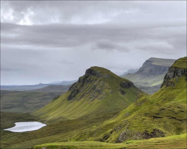 Горы на севере Шотландии