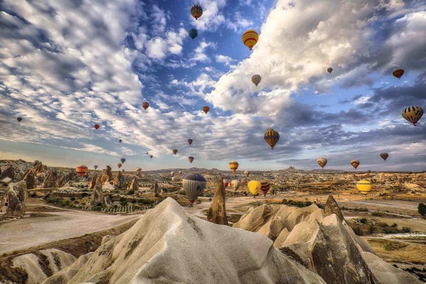 Каппадокия - полеты на воздушных шарах